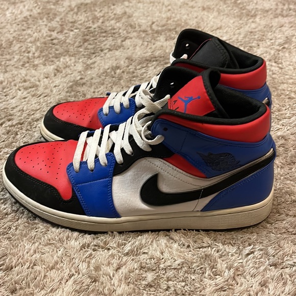 Nike Air Jordan 1, Retro OG “Red, white, Blue, Black” size 13 US - Picture 2 of 4
